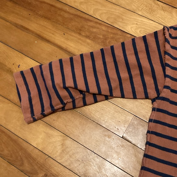 SOLD Madewell 3/4 sleeve boat neck cotton sweater - Picture 4 of 9